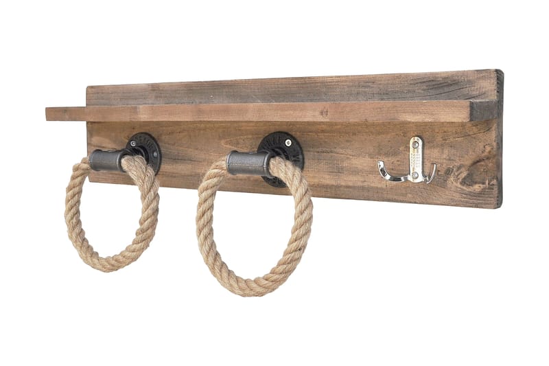 Pukkuri Förvaringsmöbel 60 cm - Brun - Förvaring - Klädförvaring - Klädhängare - Kroklist & Klädkrokar