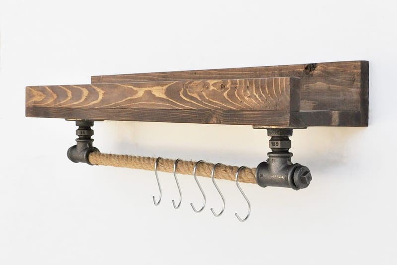 Pukkuri Förvaringsmöbel 60 cm - Svart - Förvaring - Hylla - Vägghylla