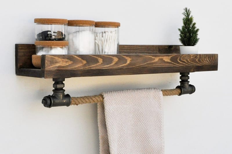 Pukkuri Förvaringsmöbel 60 cm - Svart - Förvaring - Hylla - Vägghylla