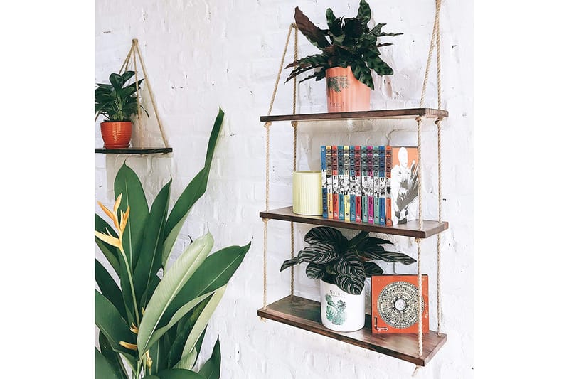 Pukkuri Vägghylla 60 cm - Brun - Förvaring - Hylla - Vägghylla