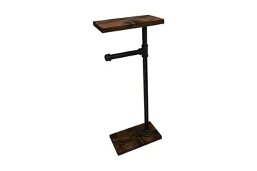 Pukkuri Pappershållare 30 cm - Brun/Svart - Hus & renovering - Kök & bad - Badrum - Badrumstillbehör - Toalettpappershållare