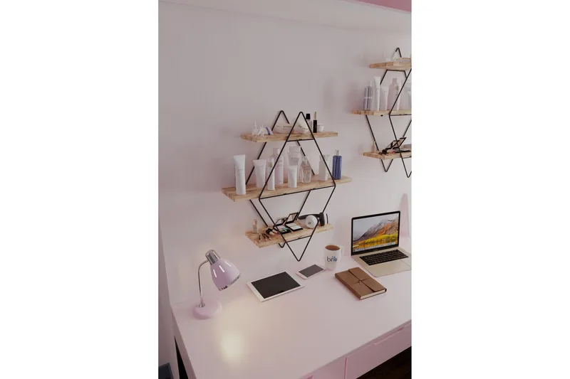 Rambabu Vägghylla 70 cm - Guld/Svart - Förvaring - Hylla - Vägghylla