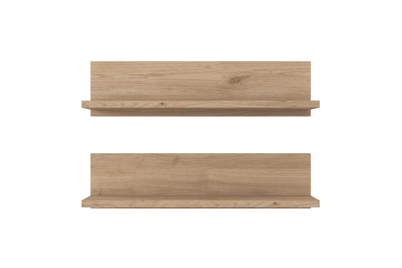 Ramulu Vägghylla 60 cm - Valnöt/Vit - Förvaring - Hylla - Vägghylla