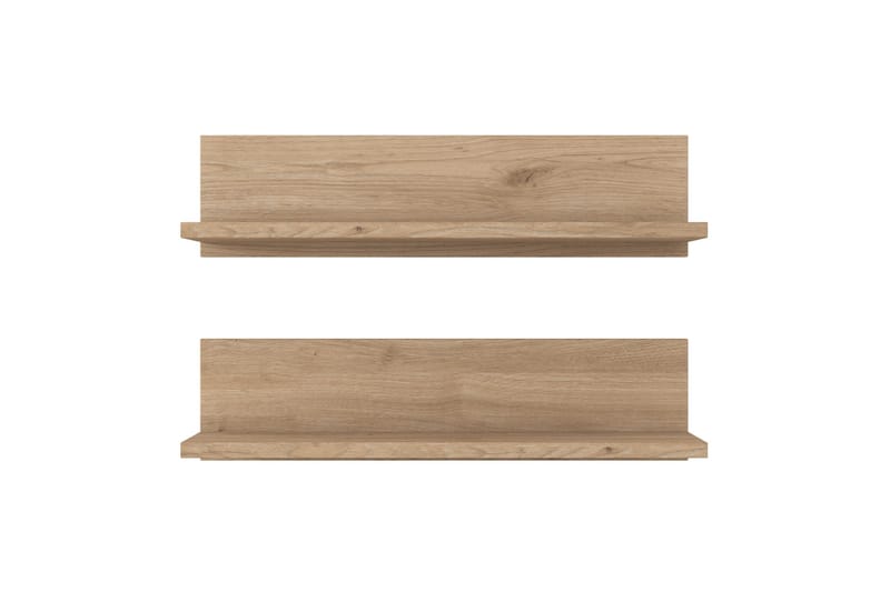 Ramulu Vägghylla 60 cm - Valnöt/Vit - Förvaring - Hylla - Vägghylla