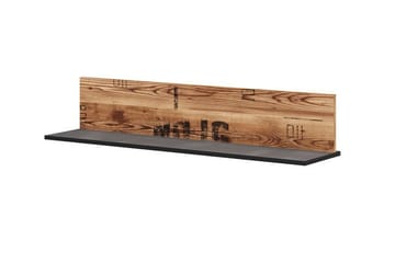 Rathmore Vägghylla 110x22 cm - Grå - Förvaring - Hylla - Vägghylla