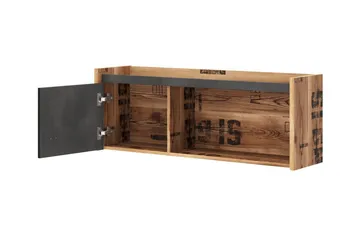 Rathmore Vägghylla 110x28 cm - Grå - Förvaring - Hylla - Vägghylla