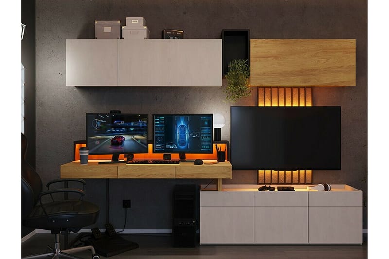 Rathmore Vägghylla 27x25 cm Dark grey - Förvaring - Hylla - Vägghylla