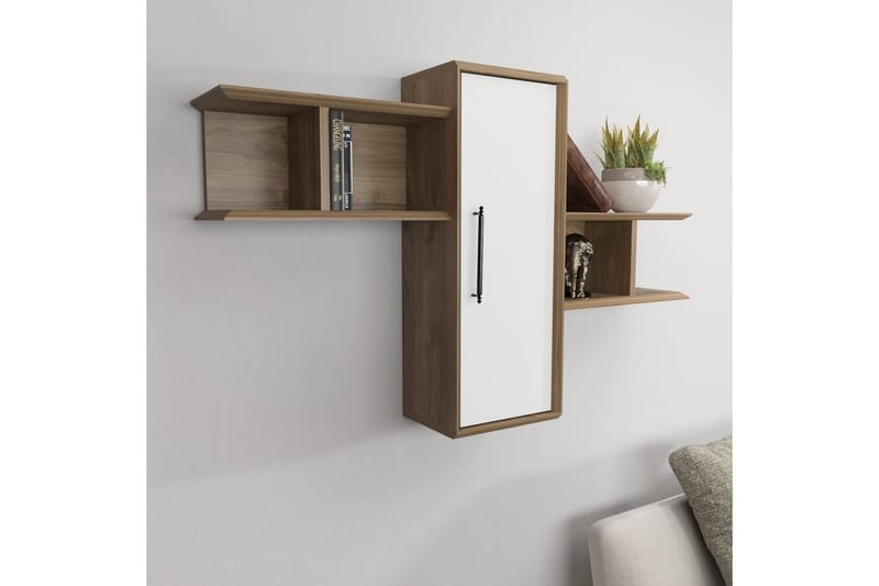 Rinorea Vägghylla 118,6x51,8 cm - Brun - Förvaring - Hylla - Vägghylla