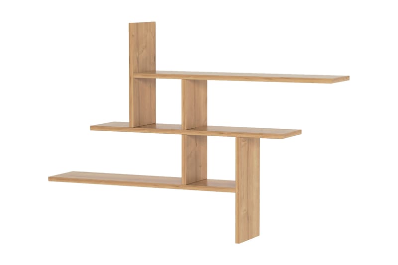 Rinorea Vägghylla 118x82 cm - Brun - Förvaring - Hylla - Vägghylla