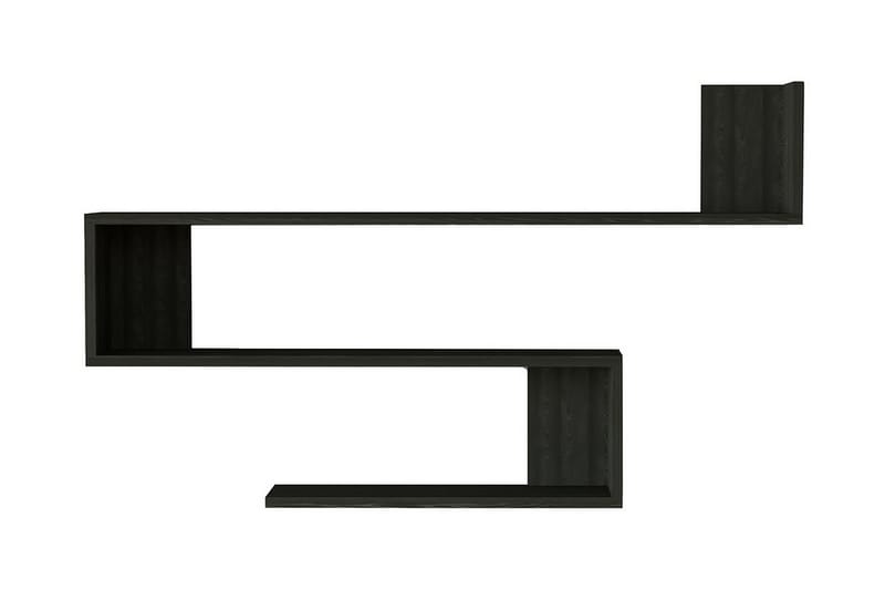 Rollingford Vägghylla 20x120 cm 3-pack - Antracit - Förvaring - Hylla - Vägghylla