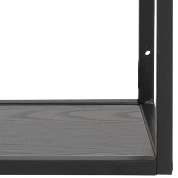 Vägghylla Seaford 75x20x91 cm - svart - Förvaring - Hylla - Vägghylla