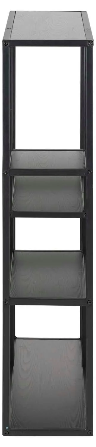 Vägghylla Seaford 75x20x91 cm - svart - Förvaring - Hylla - Vägghylla