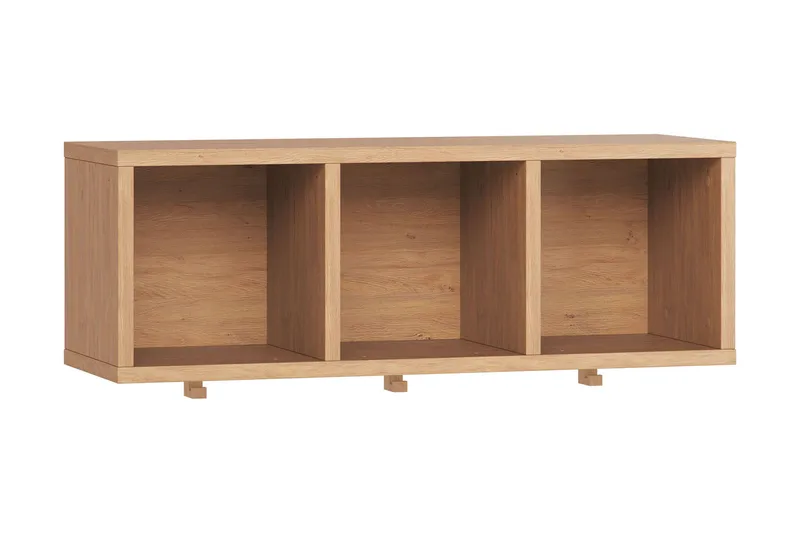 Simple Vägghylla 90 cm i Ek, Natur