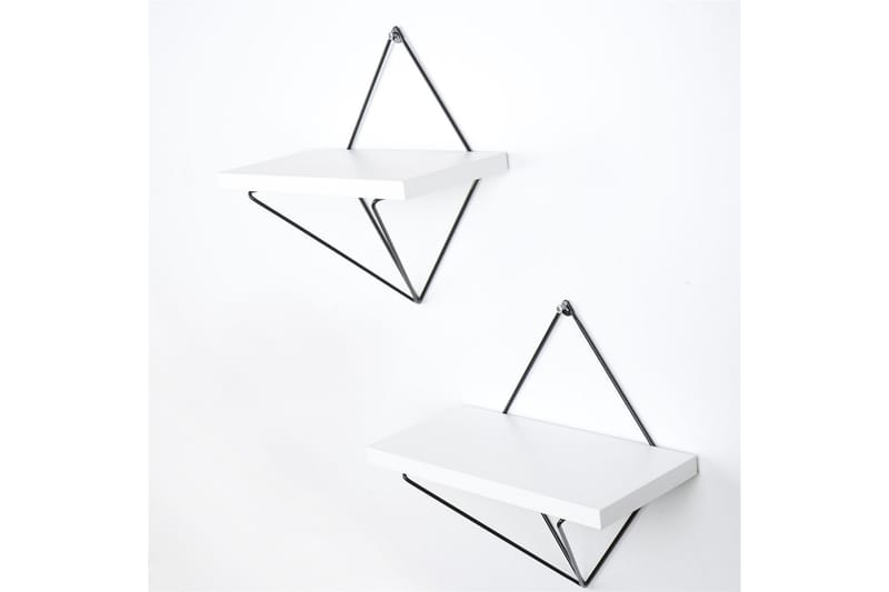 Sivrice Vägghylla 30x14 cm - Svart - Förvaring - Hylla - Vägghylla