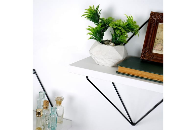Sivrice Vägghylla 30x14 cm - Svart - Förvaring - Hylla - Vägghylla