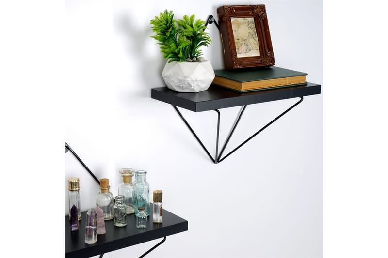 Sivrice Vägghylla 30x14 cm - Vit - Förvaring - Hylla - Vägghylla