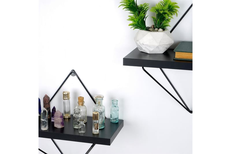 Sivrice Vägghylla 30x14 cm - Vit - Förvaring - Hylla - Vägghylla