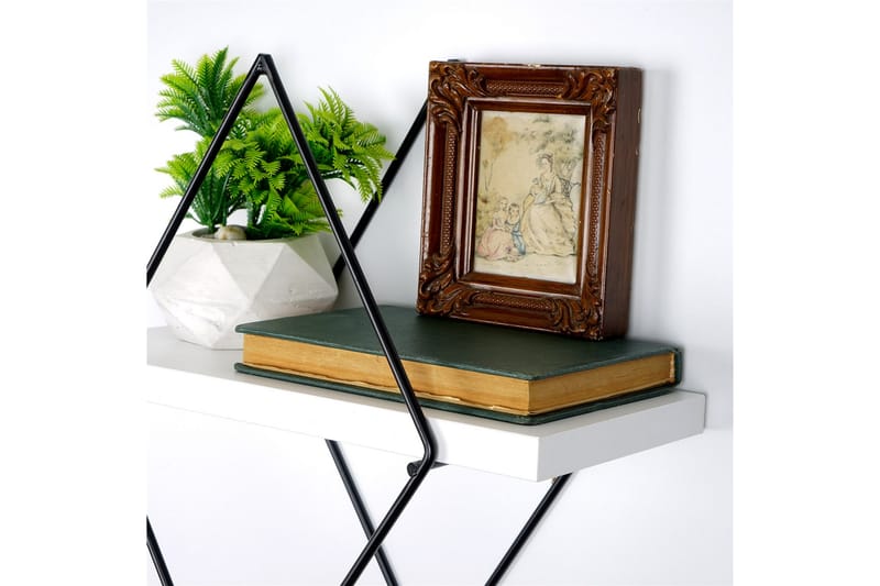Sivrice Vägghylla 31x15 cm - Vit - Förvaring - Hylla - Vägghylla
