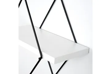 Sivrice Vägghylla 31x15 cm - Vit - Förvaring - Hylla - Vägghylla