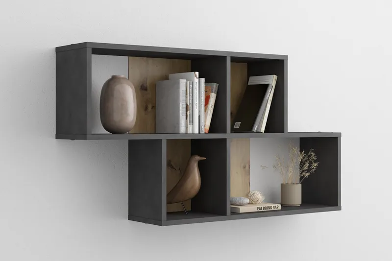 Stanthorne Vägghylla 100 cm - Brun - Förvaring - Hylla - Vägghylla