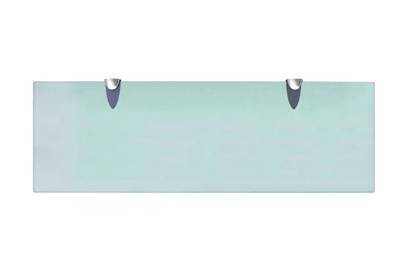 Svävande glashylla 60x20 cm 8 mm - Transparent - Förvaring - Hylla - Vägghylla