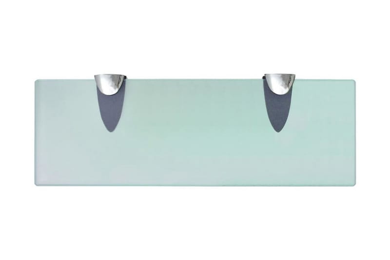 Svävande hylla glas 30x10 cm 8 mm - Transparent - Förvaring - Hylla - Vägghylla