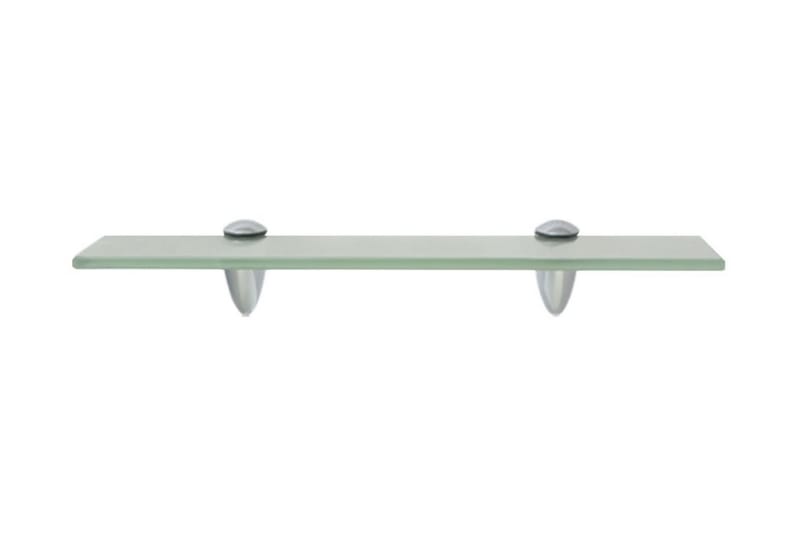 Svävande hylla glas 40x10 cm 8 mm - Transparent - Förvaring - Hylla - Vägghylla