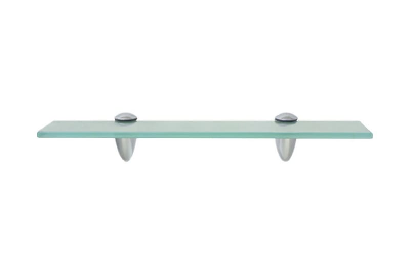 Svävande hylla glas 40x20 cm 8 mm - Transparent - Förvaring - Hylla - Vägghylla