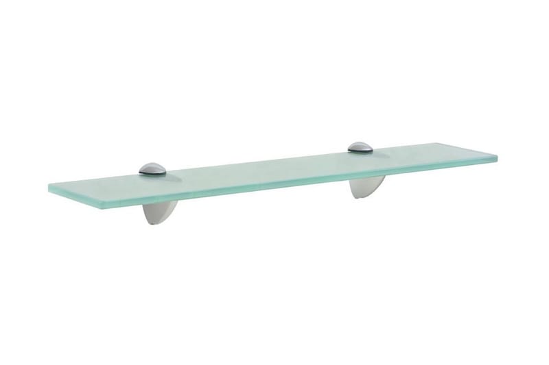 Svävande hylla glas 50x20 cm 8 mm - Transparent - Förvaring - Hylla - Vägghylla