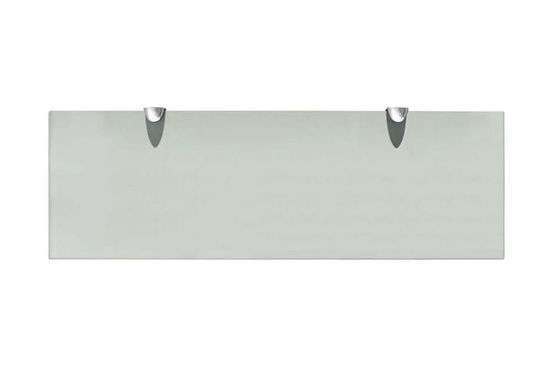 Svävande hylla glas 60x20 cm 8 mm - Transparent - Förvaring - Hylla - Vägghylla