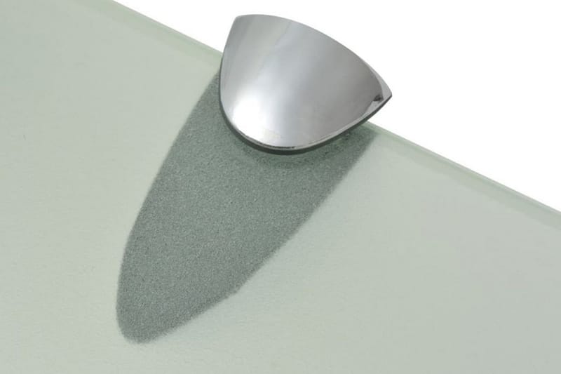Svävande hylla glas 60x20 cm 8 mm - Transparent - Förvaring - Hylla - Vägghylla