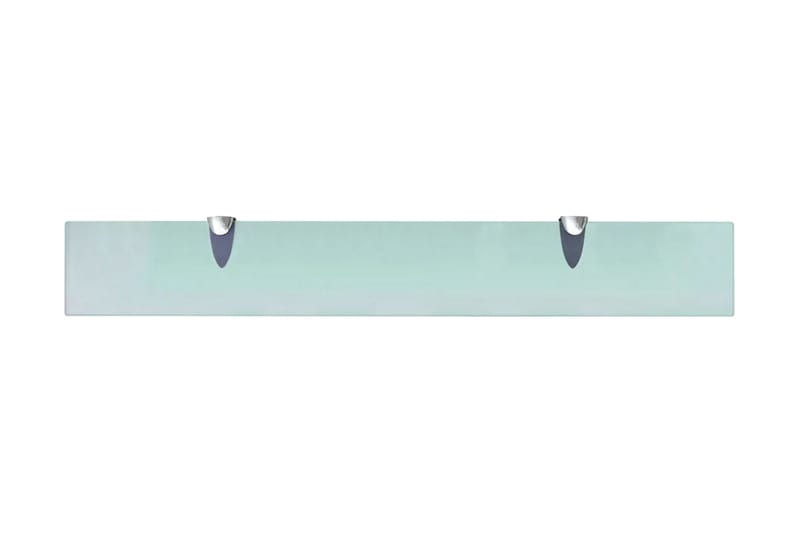 Svävande hylla glas 70x10 cm 8 mm - Transparent - Förvaring - Hylla - Vägghylla