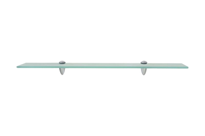 Svävande hylla glas 70x10 cm 8 mm - Transparent - Förvaring - Hylla - Vägghylla