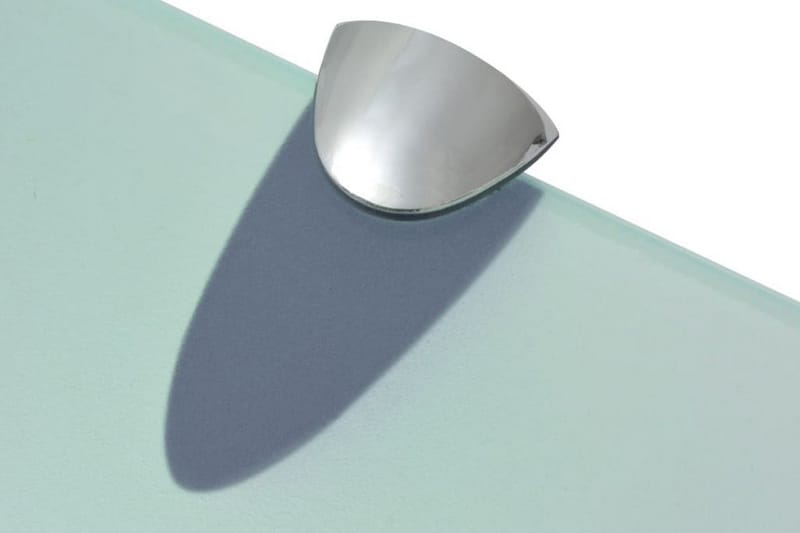 Svävande hylla glas 90x10 cm 8 mm - Transparent - Förvaring - Hylla - Vägghylla