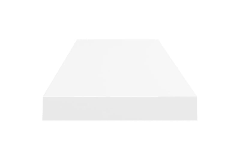 Svävande vägghyllor 4 st vit 80x23,5x3,8 cm MDF - Vit - Förvaring - Hylla - Vägghylla