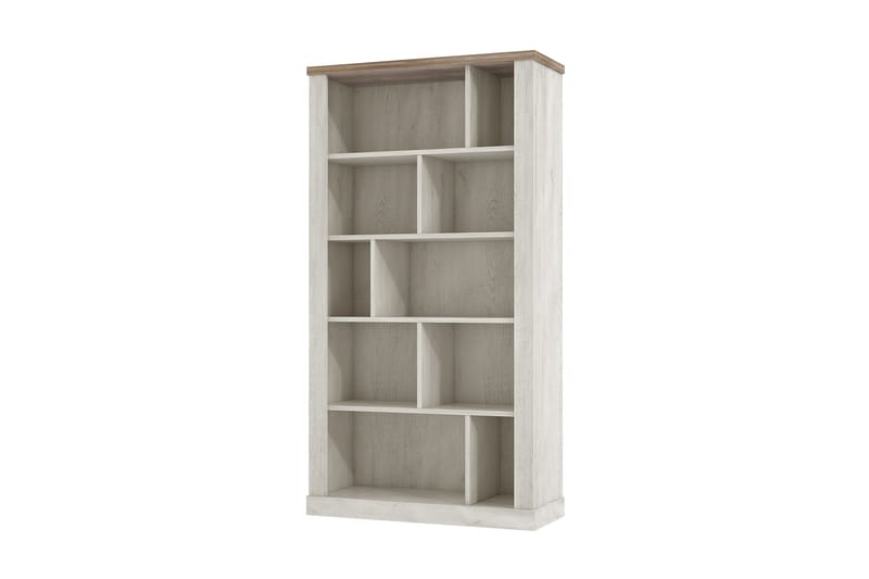 Talebi Förvaringshylla 41x114 cm - Brun/Vit - Förvaring - Hylla - Vägghylla