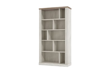 Talebi Förvaringshylla 41x114 cm - Brun/Vit - Förvaring - Hylla - Bokhylla