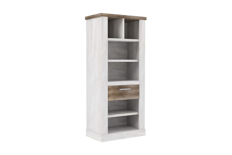 Talebi Förvaringshylla 41x71 cm - Brun/Vit - Förvaring - Hylla - Vägghylla