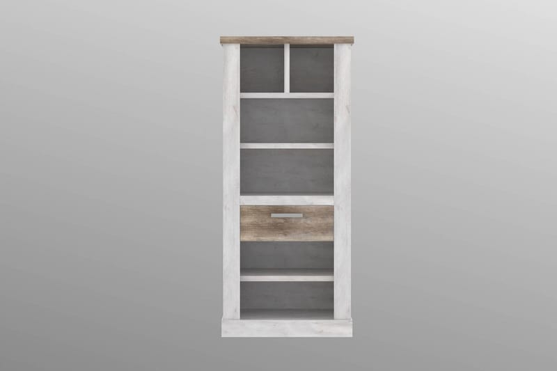 Talebi Förvaringshylla 41x71 cm - Brun/Vit - Förvaring - Hylla - Vägghylla