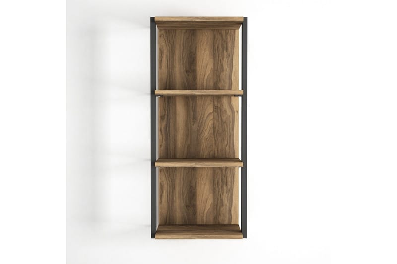 Tera Home Vägghylla - Valnöt - Förvaring - Hylla - Vägghylla