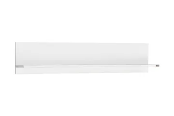 Vägghylla 25x120 cm - Vit - Förvaring - Hylla - Vägghylla