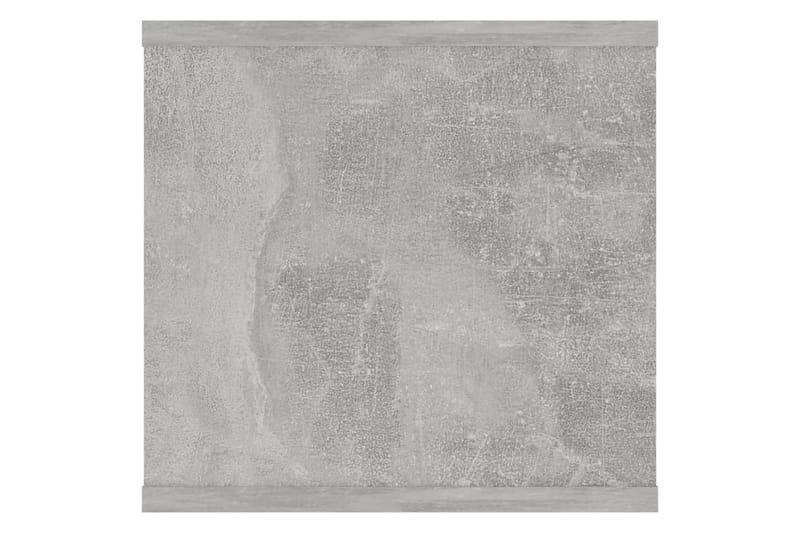 Vägghylla betonggrå 102x30x29 cm spånskiva - Betonggrå - Förvaring - Hylla - Vägghylla