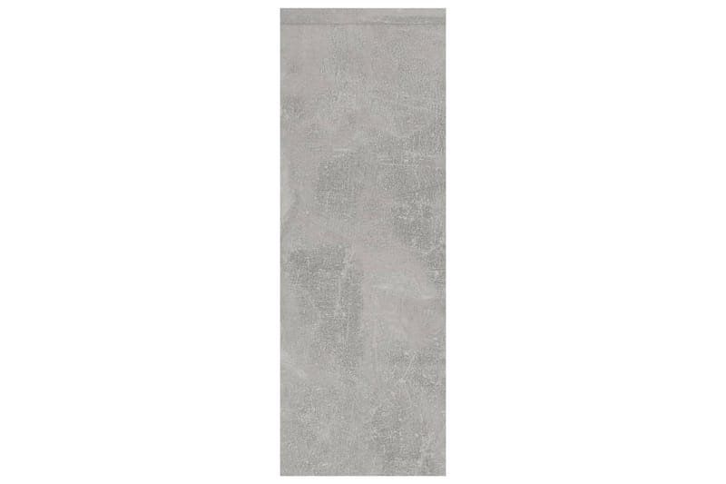 Vägghylla betonggrå 45,1x16x45,1 cm spånskiva - Grå - Förvaring - Hylla - Vägghylla