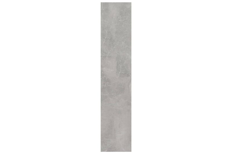 Vägghylla betonggrå 90x16x78 cm spånskiva - Grå - Förvaring - Hylla - Vägghylla