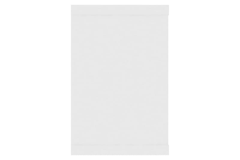 Vägghylla kubformad 2 st vit 60x15x23 cm spånskiva - Vit - Förvaring - Hylla - Vägghylla