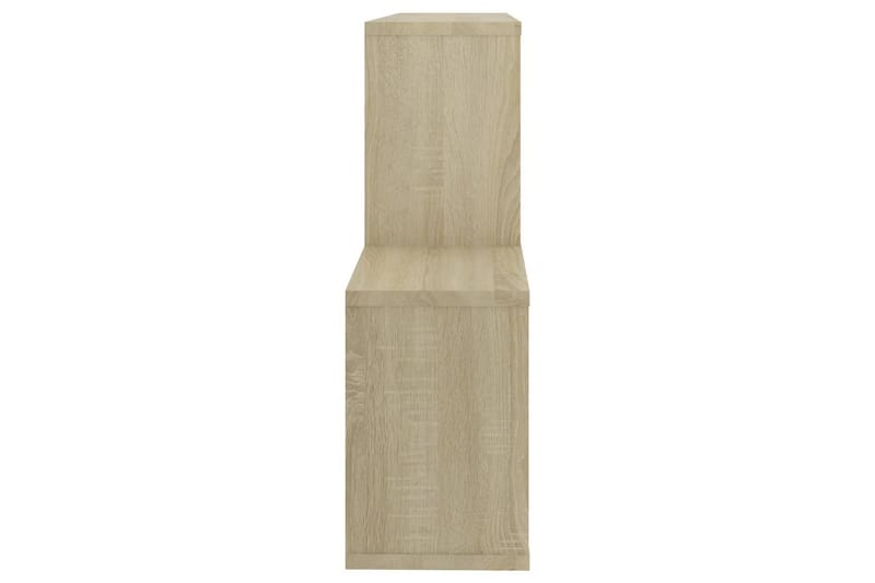 Vägghylla sonoma-ek 100x18x53 cm spånskiva - Ek - Förvaring - Hylla - Vägghylla