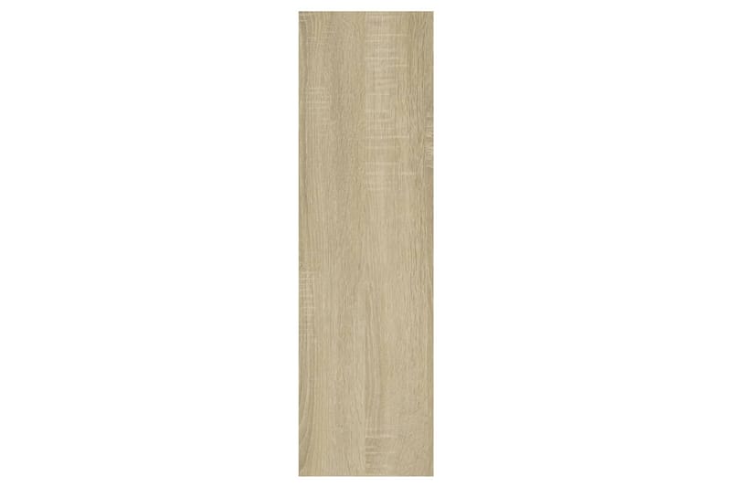 Vägghylla sonoma-ek 75x16x55 cm spånskiva - Brun - Förvaring - Hylla - Vägghylla