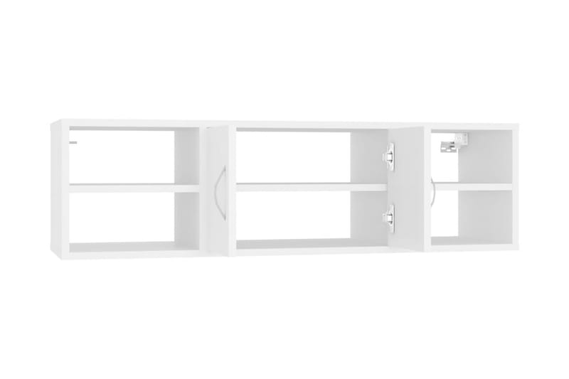 Vägghylla vit 102x30x29 cm spånskiva - Vit - Förvaring - Hylla - Vägghylla