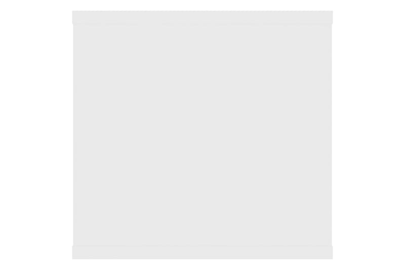 Vägghylla vit 102x30x29 cm spånskiva - Vit - Förvaring - Hylla - Vägghylla