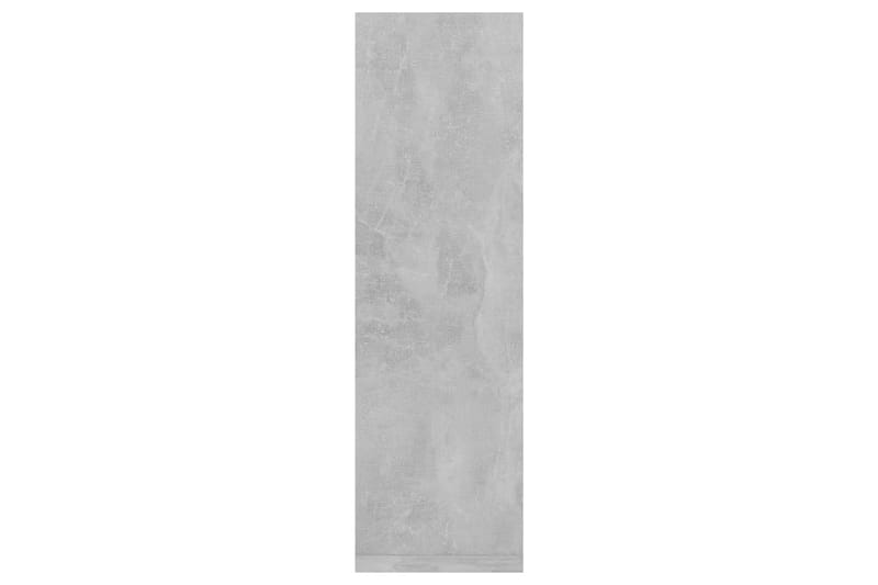 Vägghyllor 2 st betonggrå 50x15x50 cm spånskiva - Grå - Förvaring - Hylla - Vägghylla